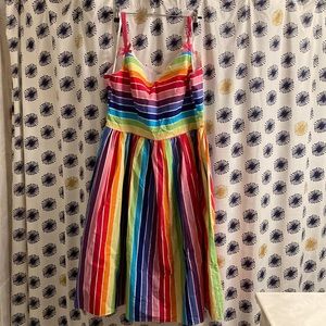 Hell Bunny Rainbow Dress
